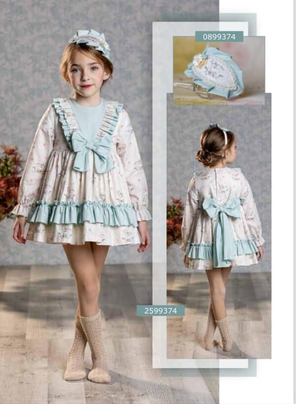 Abuela Tata, Vestido Valeria Verde Empolvado