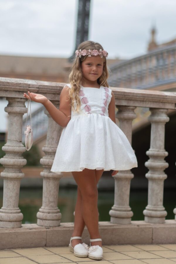 Nekenia, Vestido sin manga Tul Rosa